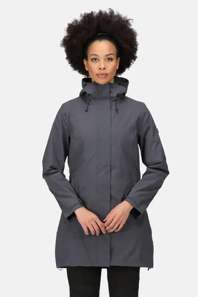 Regatta 'Denbury III' 2-In-1 Waterproof Jacket Dark Grey