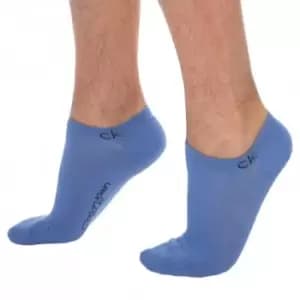 Calvin Klein 2-Pack Colin Bobby Socks - Blue - White M/L