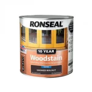 Ronseal 10 Year Woodstain Smoked Walnut 750ml