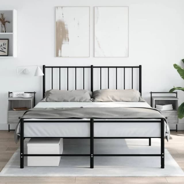 Vidaxl Bedside Cabinets Wall-mounted 2 Pcs Grey Sonoma 40X30X61cm Engineered Wood, Grey 833440