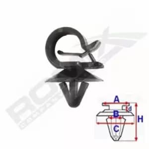 ROMIX Clip C70412 BMW,MINI,3 Touring (E91),3 Limousine (E46),3 Limousine (E90),5 Limousine (E60),5 Lim,Schragheck (R56),Schragheck (R50, R53)