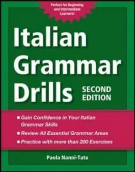 Italian Grammar Drills by Paola Nanni-Tate Book