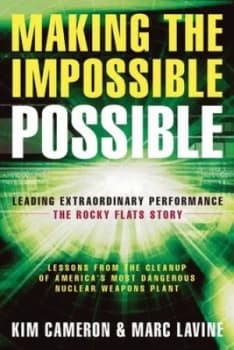 Making the Impossible Possible by Kim Cameron Book
