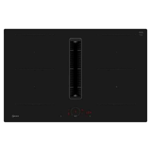 Neff V58PHQ4C0 80cm N70 Flush Fit Air Venting CombiZone Induction Hob - BLACK V58PHQ4C0