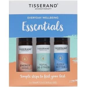 Tisserand The Little Box of Wellbeing Roller Ball Kit Unisex 3x10ml