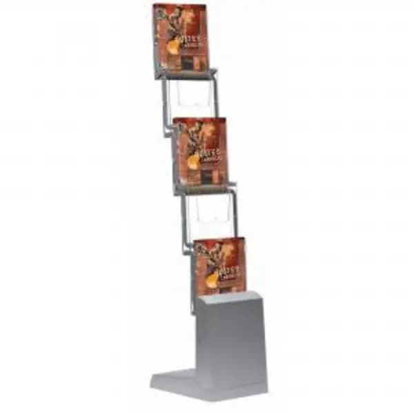 Zig Zag 5xA4 Brochure Stand incl. Bag EXR24863SS