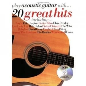 Play Acoustic Guitar with 20 Great Hits Paperback