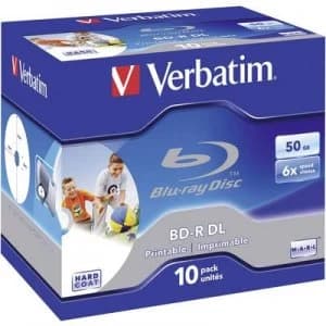 Verbatim 50GB Blank BDR DL