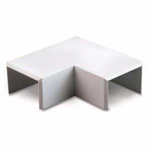 Zexum 25mm x 16mm Mini Trunking Accessories - Flat Angle
