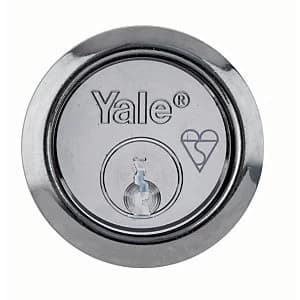 Yale P-X52KP-CH British Standard Rim Cylinder Lock - Chrome