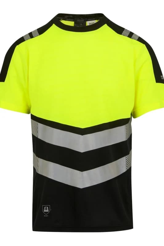 Regatta Regatta Men Hi-Vis X-PRO T-Shirt in Bright Yellow Size: Small Bright Yellow S Male 5063019884677