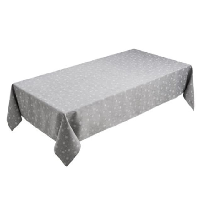 Luxury Living Snowflake 145X220Cm Grey Tablecloth