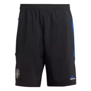 adidas Manchester United Condivo 22 Downtime Shorts Mens - Blue