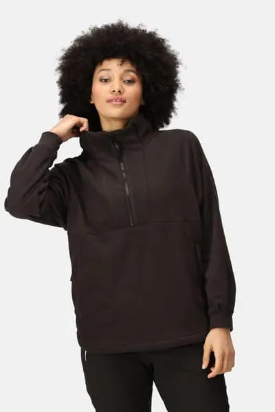Regatta Womens Lavendon Halz Zip Fleece Sweater 14 - Bust 38' (97cm)