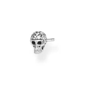 THOMAS SABO Silver Skull Single Ear Stud