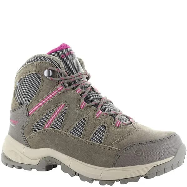 Hi Tec Womens Bandera Lite Waterproof Walking Boots UK Size 4 (EU 37) Taupe/Dune/Boysenber HIT093-TPEBRY-4