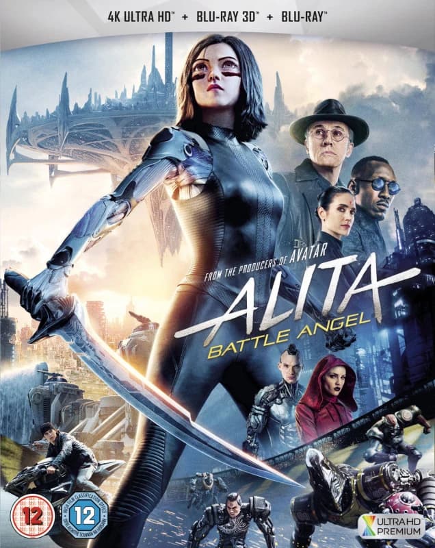 Alita - Battle Angel Bluray 5039036092364