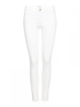Frame Le Skinny Jeans White