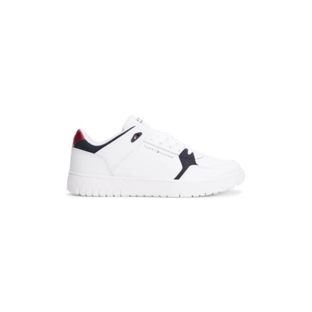 Tommy Hilfiger Mens Basket Low-Top Trainers White male 7 (41)