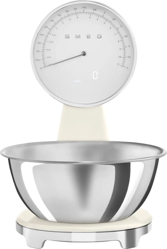 Smeg 50's Style KSF01CRWW Kitchen Scales - Cream