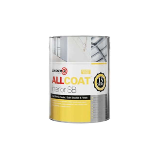 Zinsser Allcoat Multi-surface Primer Solvent 1L, White ZN7090001D1