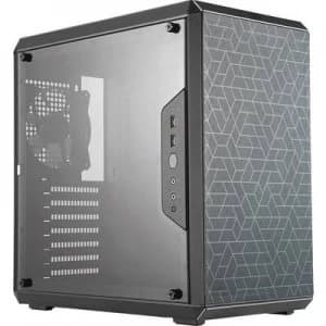 Cooler Master MasterBox Q500L Midi tower PC casing Black Built-in fan, Window, Dust filter