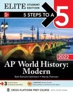 5 steps to a 5 ap world history modern 2022 elite student edition