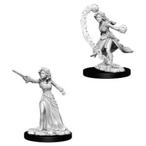 Pathfinder Battles Deep Cuts Unpainted Miniatures (W1) Female Human Wizard
