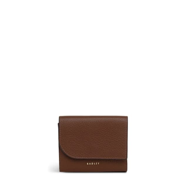 Radley Womens Leather Trifold Wallet CHOCOLATE female One Size