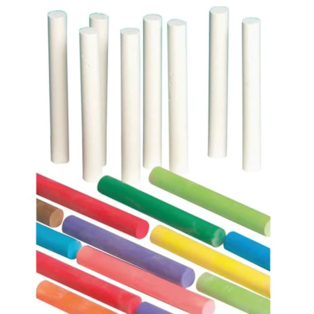 Craft Planet Chalk Sticks Assorted (Pack of 100) 017090 017090
