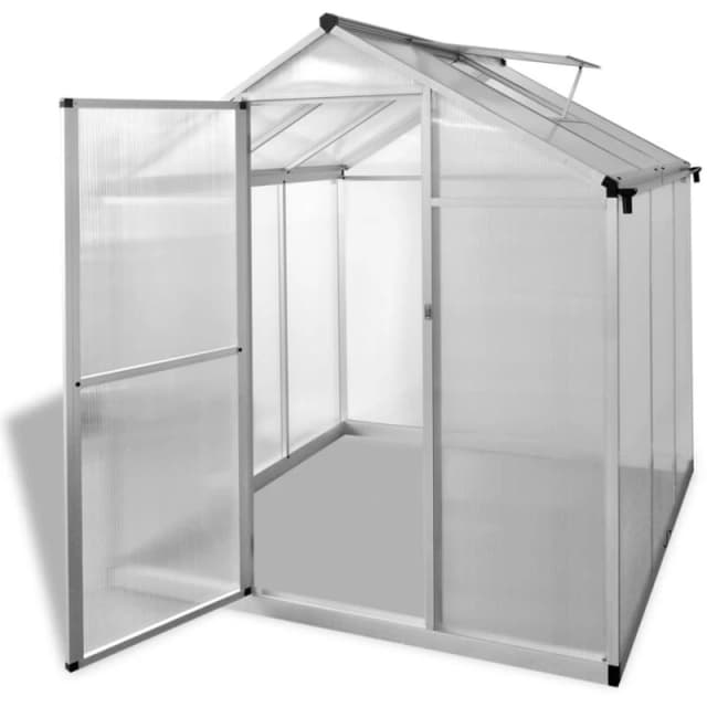 vidaXL Greenhouse Reinforced Aluminium 3.46mA² Outdoor House Garden Building