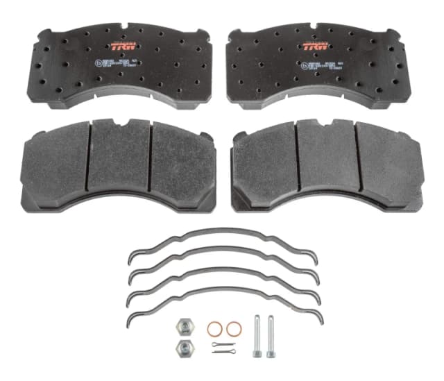 TRW GDB5082 Brake pad set prepared for wear warning indicator Brake Pad Set,disc brake (402)