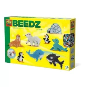 Beedz Arctic Animals 2100 Iron-on Beads Mosaic Art Kit