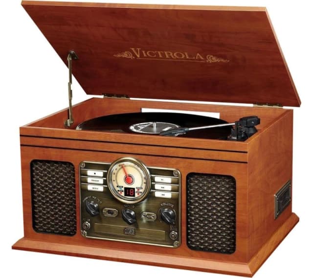 VICTROLA Victrola Quincy VTA-200B-MAH-INT