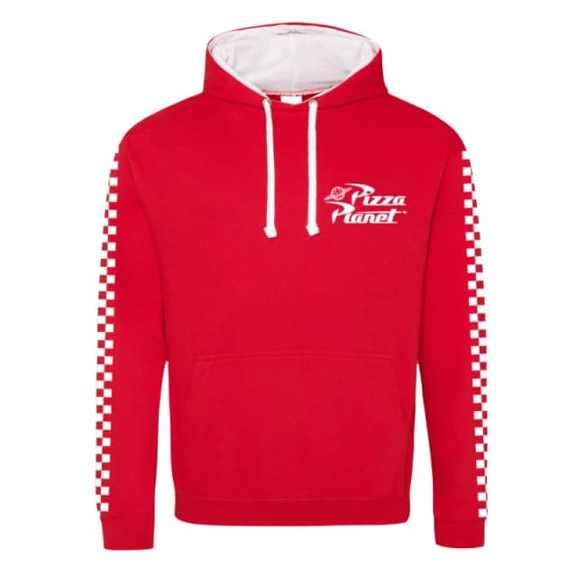 Toy Story Pizza Planet Hoodie Red unisex