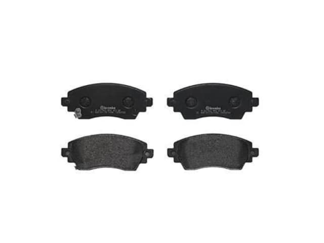 RIDEX 402B0799 Brake pad set Front Axle, with acoustic wear warning Low-Metallic Brake Pad Set,disc brake (402)