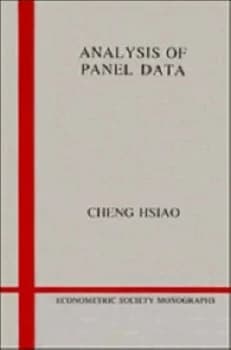Analysis of Panel Data by Cheng Hsiao Paperback