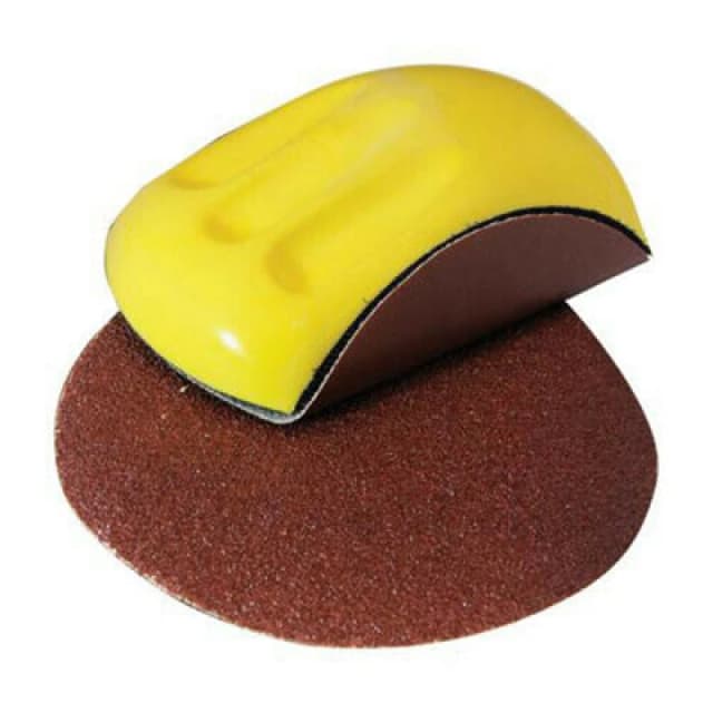 Loops Ergonomic Foam Sanding Blocks 150mm x 85mm Sandpaper Included Multi