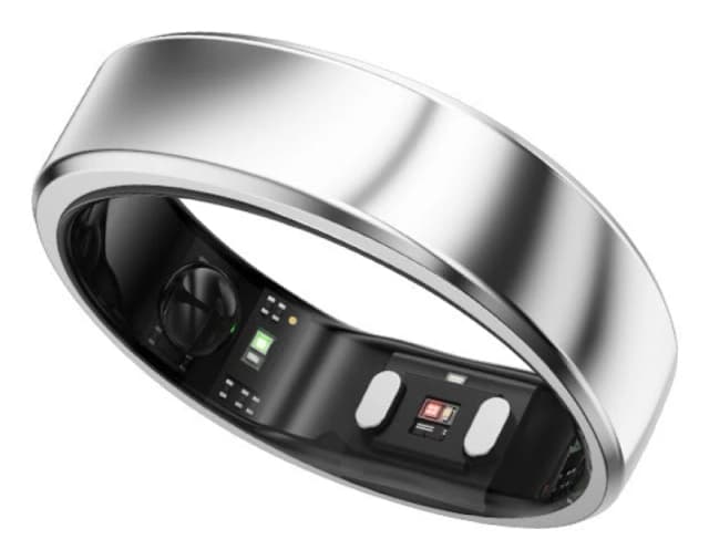 RingConn Gen 2 Smart Ring - Silver - Size 7