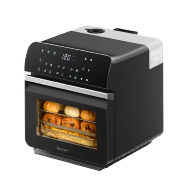 Innoteck Kitchen Pro 11L Digital Steam Air Fryer Oven - 9 Presets In 3 Modes- Real Steam (800W) , Air Fry , Steam+Air Fry (1550W)