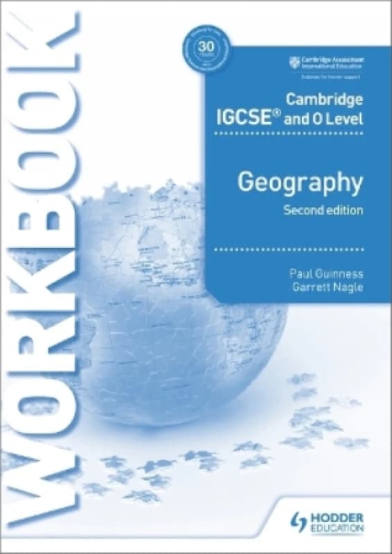 Garrett Nagle Cambridge IGCSE and O Level Geography Workbook 2nd edition Book Multi unisex