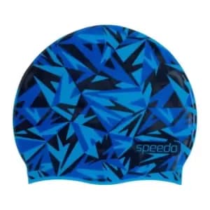 Speedo Silicone Cap Juniors - Blue
