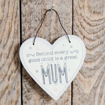 Love Life Heart Plaque - Every Good Child