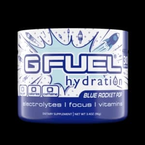 G Fuel Hydration Blue Rocket Pop Tub (30 Servings)