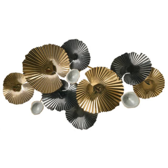 Beliani Wall Decor Francium Metal 50 Cm Multicolour