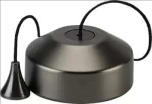 KnightsBridge 1-way 10-150W (5-100W LED) Trailing edge pull cord dimmer switch - smoked bronze