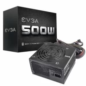 EVGA 100-W1-0500-K3 500 W W1 Series Budget ATX PC Power Supply Black