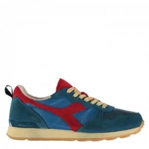 Diadora Lifestyle Camaro Used Mens Trainers - Blue Pearl