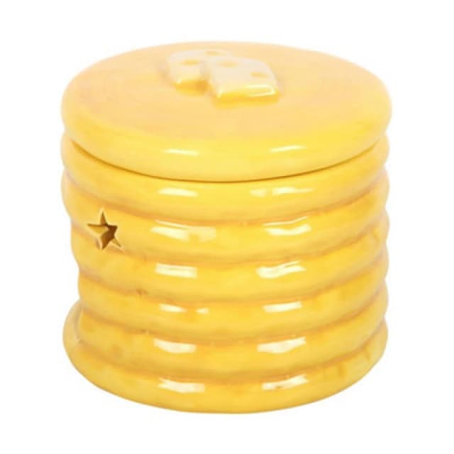 Something Different Something Different Pancake Oil Burner in Yellow Yellow One Size Unisex 5063852075553