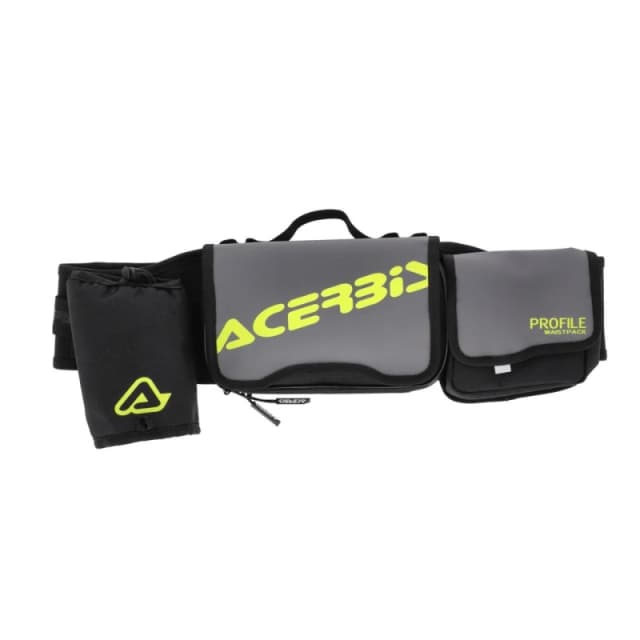 0026163.319 - Acerbis Profile Logo Waist Pack - Black/Grey 3L Black 0026163.319